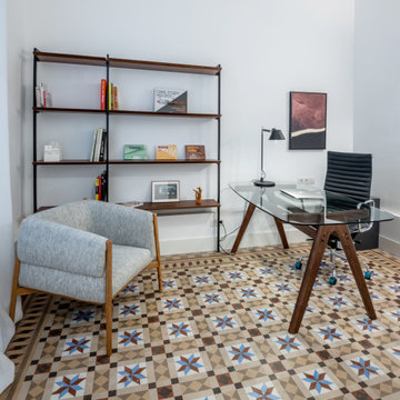 Proyecto de decoración de un piso catalogado en el eixample, Barcelona