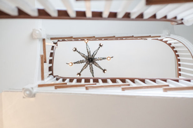 Eclectic Staircase by Ennis Nehez