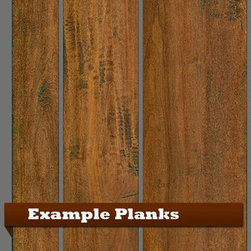 Butterscotch - Random Width Laminate - 14.3mm w/ Attached Pad - Engineered Wood Flooring