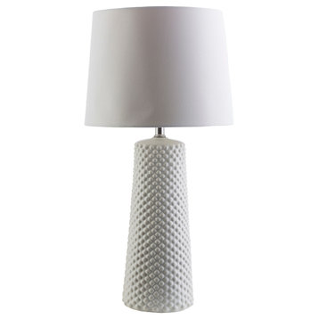 Wesley Table Lamp, White