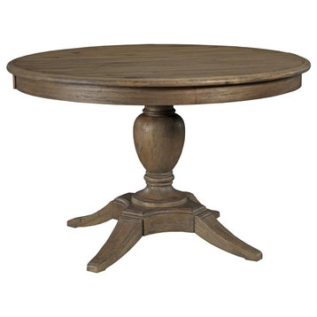 Kincaid Furniture Weatherford Milford Round Dining Table, Heather