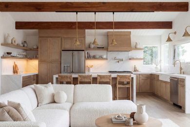 Inspiration for a transitional kitchen remodel in San Francisco