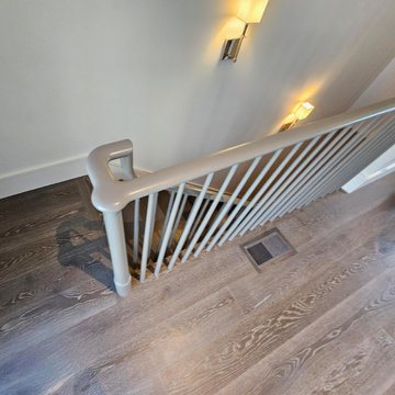 Project #112 | Traditional Staircase with Continuous Rail System