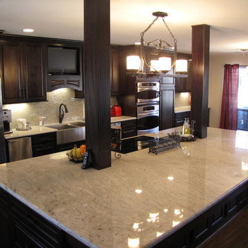 Kraftmaid Peppercorn Cabinets - Photos & Ideas | Houzz