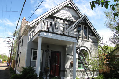 Traditional exterior home idea in Denver
