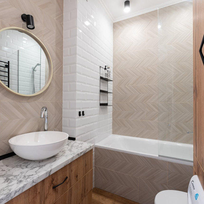 chevron tiles