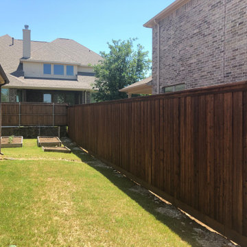Build New Fence Cedar The Colony Texas Plano Frisco McKinney Celina Prosper