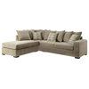 Coaster Olson Reversible Sectional, Beige