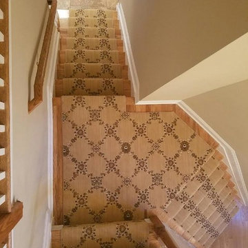 Stair Runner Installation