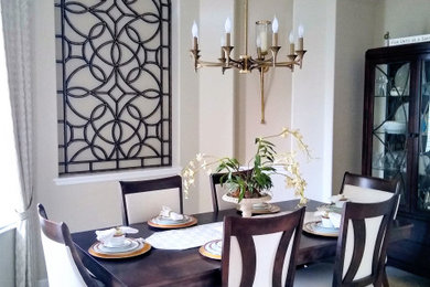 Example of a classic dining room design