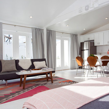 Garage converted into a studio in Los Angeles