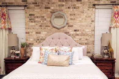 Eclectic bedroom photo in Jackson