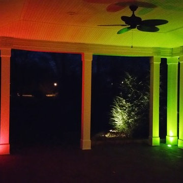 Backyard Patio, Pavilion, Oven and Fireplace