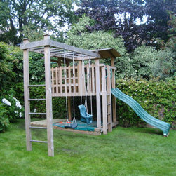 Small Play den with sandpit. - Kids Playsets And Swing Sets