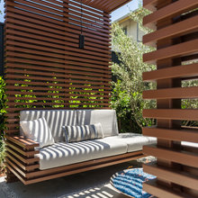 backyard meditation area