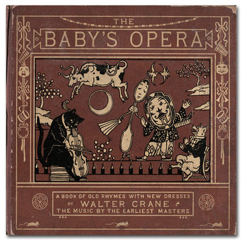"Babys Opera" by Vintage Apple Collection, Canvas Art