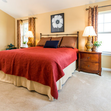 MountainView New Home Community - Model Home Master Bedroom