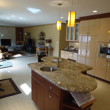 Expanded Kitchen Opens Up the Home