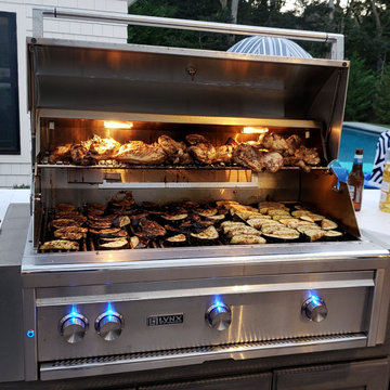 Outdoor Kitchens in overdrive in the Hamptons