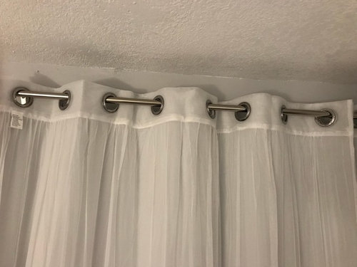 Curtains Too Short, Shower Curtains That Split Down The Middle