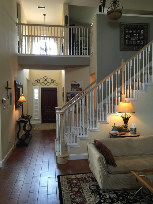 Help with stain color for banister rails.