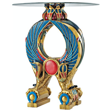 Wings of Horus Egyptian Altar Side Table