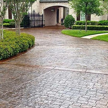 Barn Patio and Drive