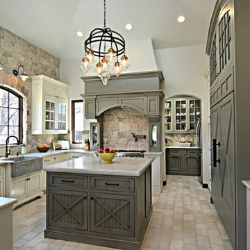 Farmhouse Kitchen - Custom Home
