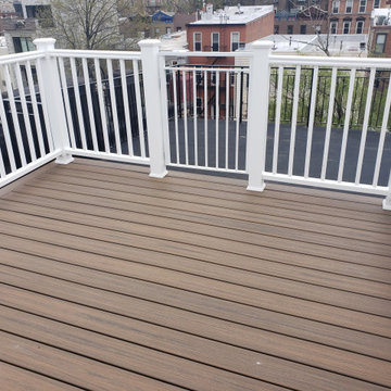 New Roof Deck, Kitchen and Bathroom Remodel on Garden Street in Hoboken