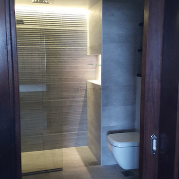 Modernising and practical bathroom