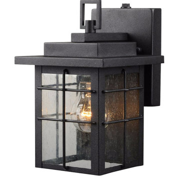 Hardware House Small Square Lantern with Textured Black Finish