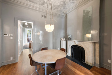 Minimalist home design photo in New York