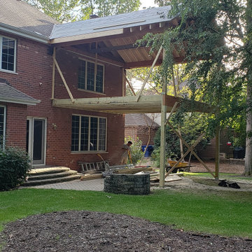 Second Floor Deck and Patio Roof