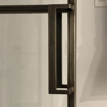 Steel &Glass Loft Wall with Door