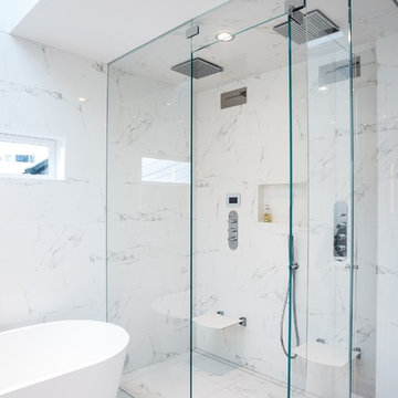 Westside contemporary bathroom renovation