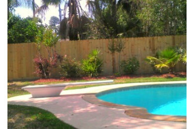 Elegant pool photo in Houston