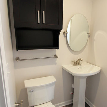 Waypoint Painted Harbor Cabinets and Lenova