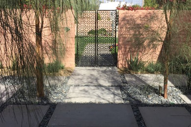 Inspiration for a contemporary entryway remodel in Other