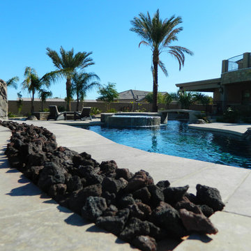 Lazy River Pool & Swim Up Bar in Arizona