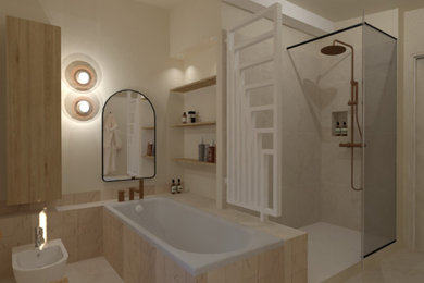 Rénovation d'une salle de bain et aménagement d'un séjour salon