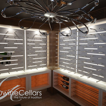 Label Link - Metal Wine Racks by Genuwine Cellars