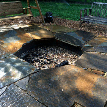 Stone fire pits