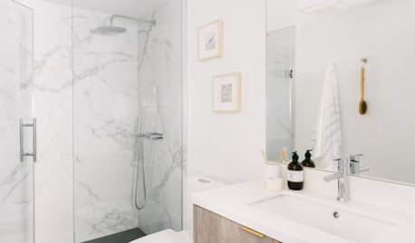 Before and After: 4 Bathrooms Open Up With Clear Glass Showers