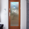 Front Door - High Tide - Cast Glass CGI 033 Exterior - Cherry - 36" x 80" -...