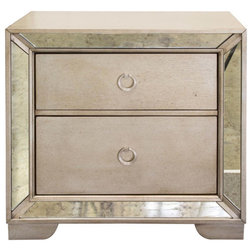 Transitional Nightstands And Bedside Tables by Furniture Import & Export Inc.