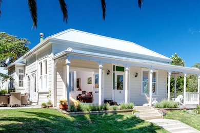 Traditional exterior in Auckland.