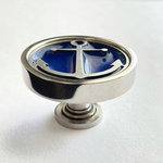 Designer Drains - Cabinet Knob, Anchor,  Cabinet Pulls - Jewelry for for cabinets and home with our handsome Nautical Device. Match your style and décor. Hardware is jewelry for your cabinets, doors and furniture. Revive those boring kitchen cabinets with our stylish cabinet hardware. Fasteners included with every cabinet knob.
