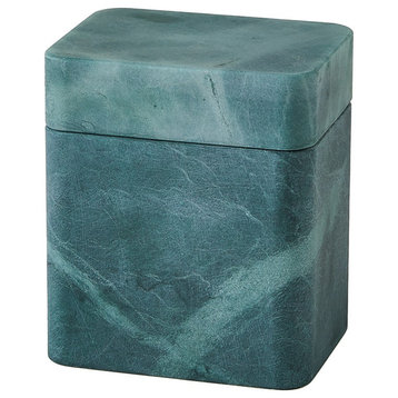 Raggio Alabaster Box, Black/Green, Small