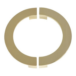 Worlds Away Bernard Two Piece Brass Hardware Set - Cabinet And Drawer Knobs