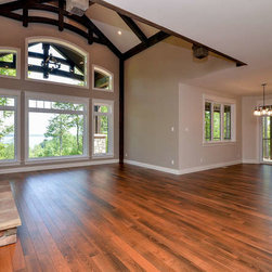 Large Rustic Home - Beech Toffee 1850 - Hardwood Flooring